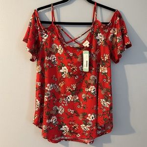 Kayleigh Back Detail Knit Tank Top